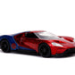 Masinuta metalica spiderman 2017 ford gt scara 1 la 32