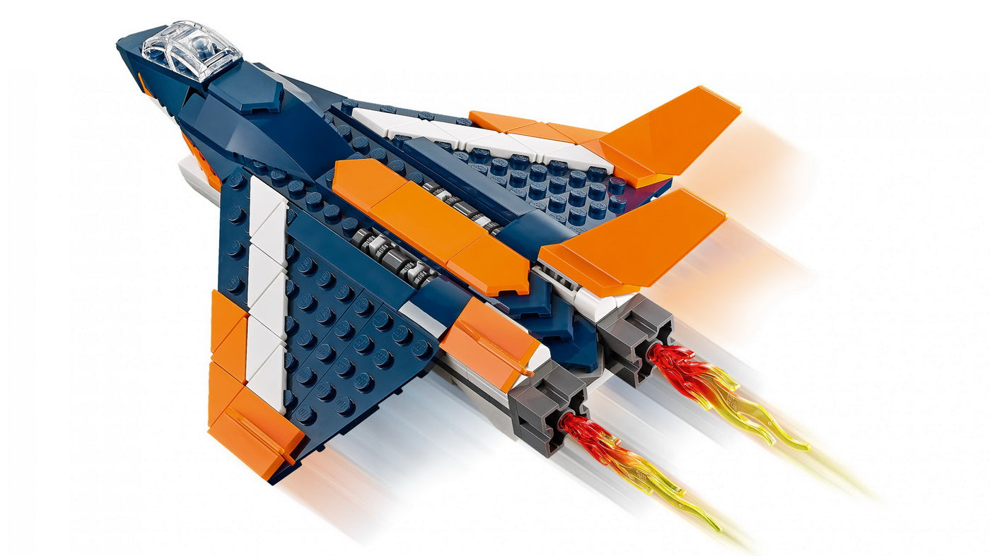 Lego creator avion supersonic 31126