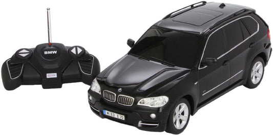 Masina cu telecomanda bmw x5 negru cu scara 1 la 18