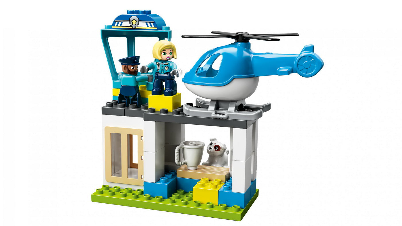 Lego duplo sectie de politie si elicopter 10959