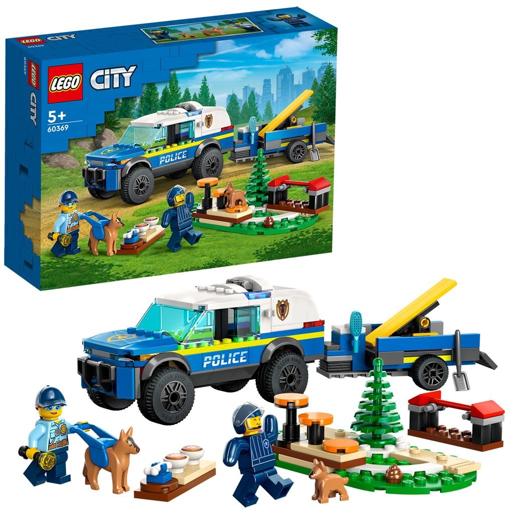 Lego city antrenament canin al politiei 60369