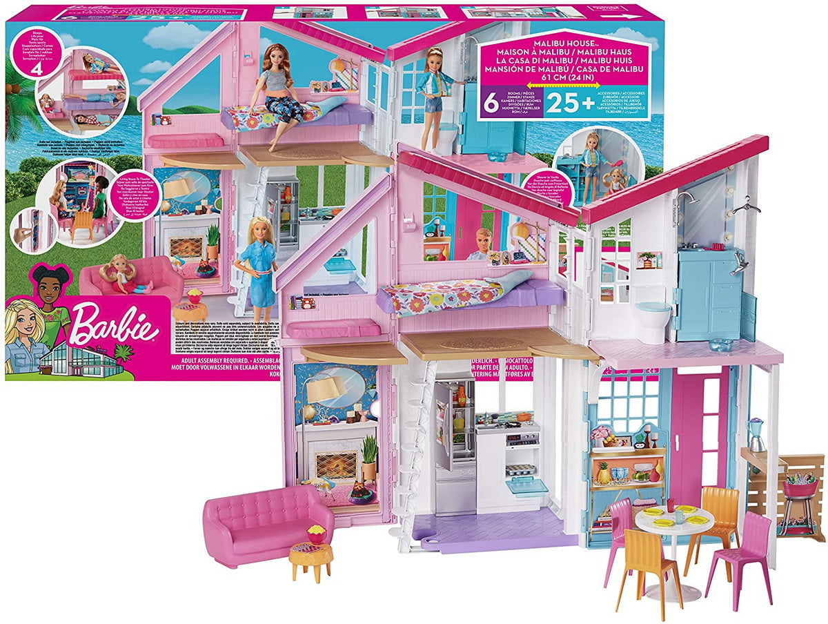 Papusa barbie casa malibu