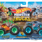 Monster truck set 2 masini scara 1 la 64 motosaurus si mega wrex