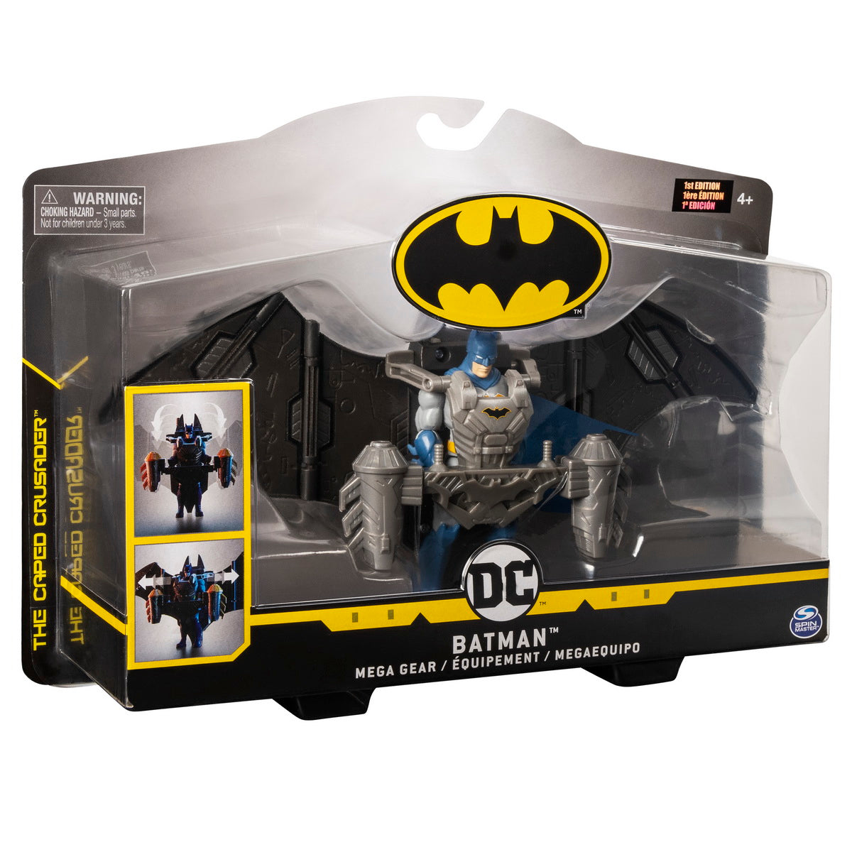 Figurina batman 10cm cu mega accesorii pentru lupta