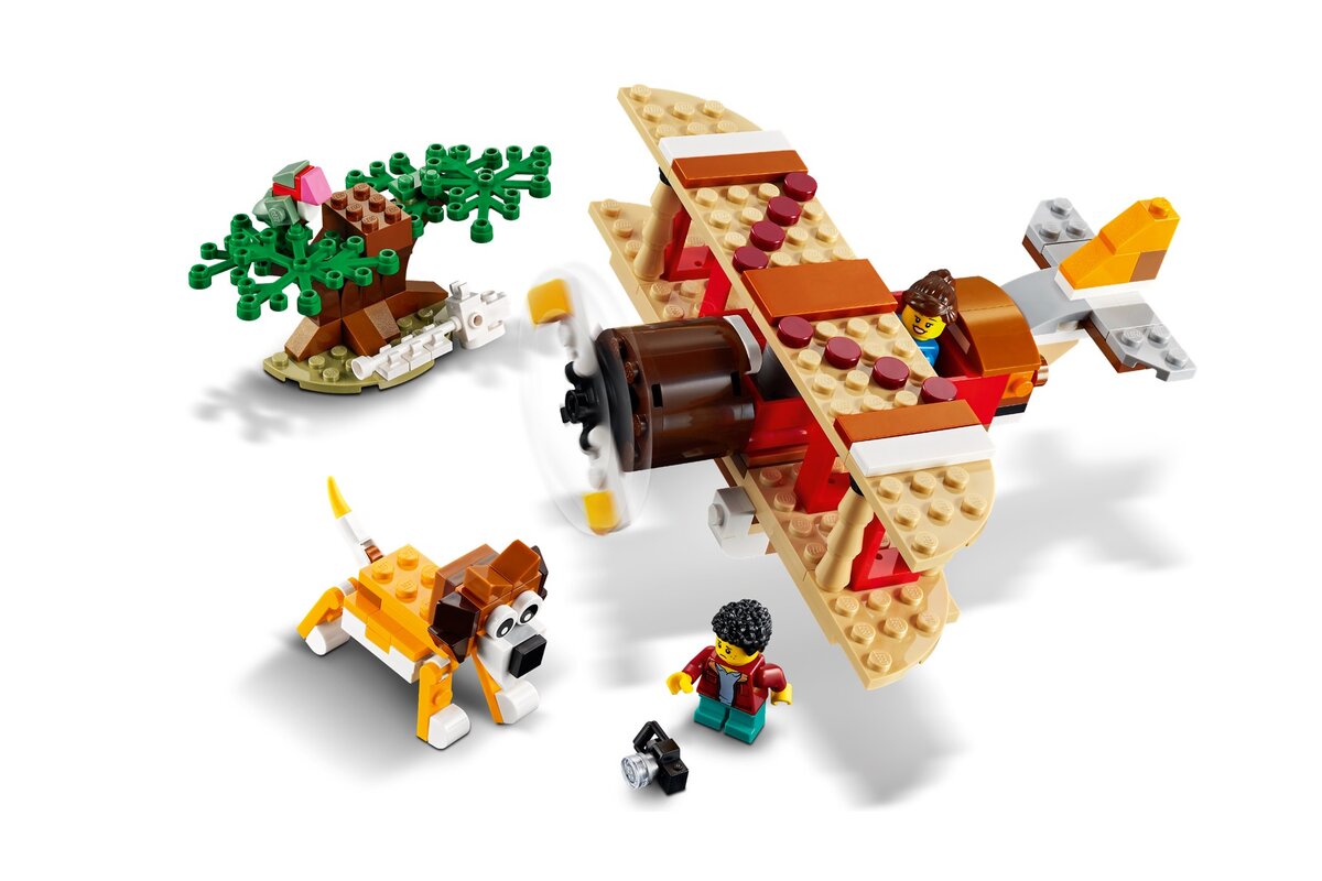 Lego creator casuta in copac cu animale salbatice in 31116