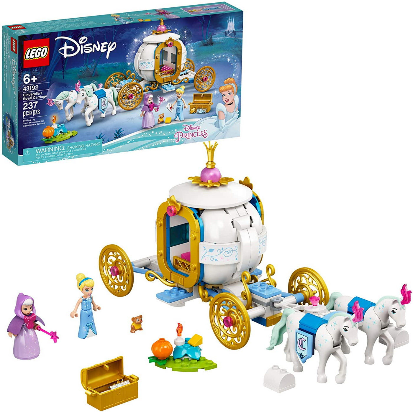 Lego disney princess trasura regala a cenusaresei 43192