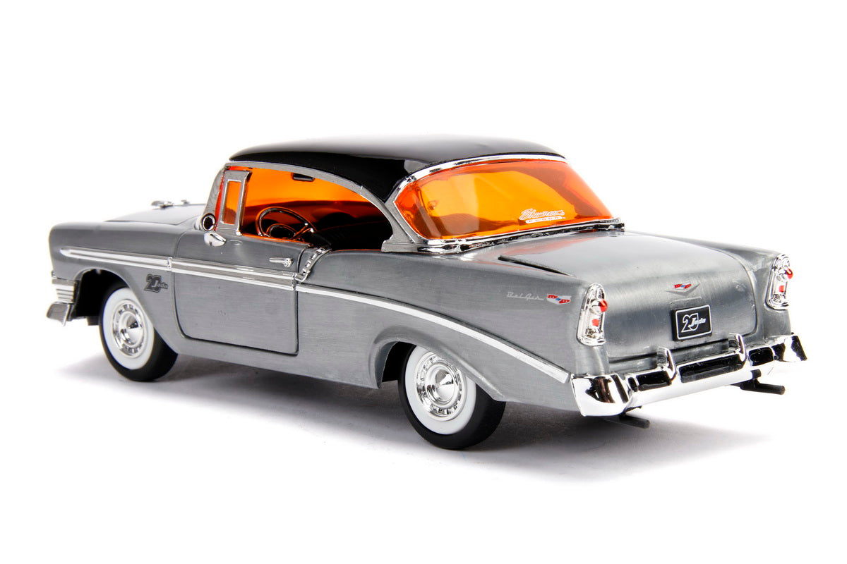 Macheta metalica chevy bel air 1956 scara 1 la 24