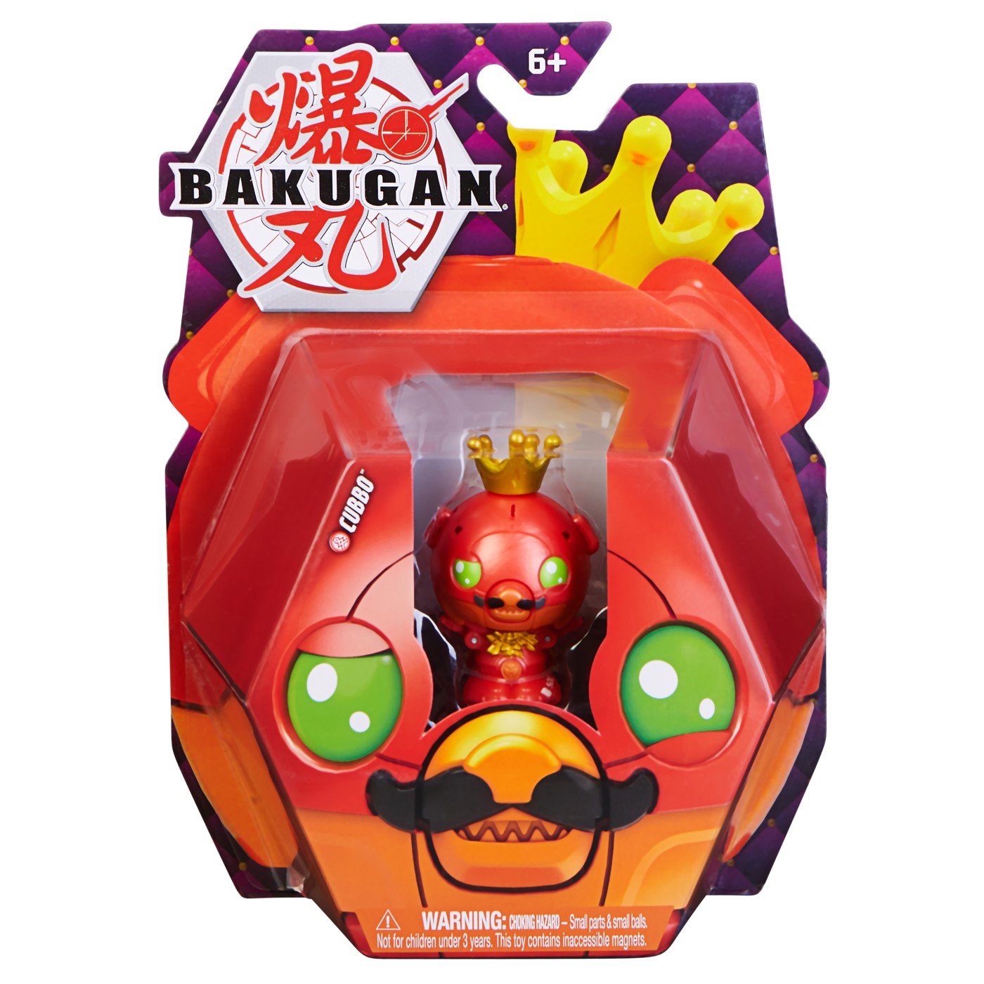 Bakugan cubbo king rosu