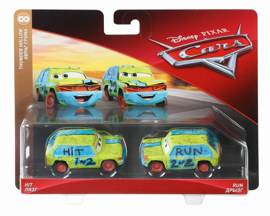 Cars 3 personaj die cast pachet 2 masini hit si run