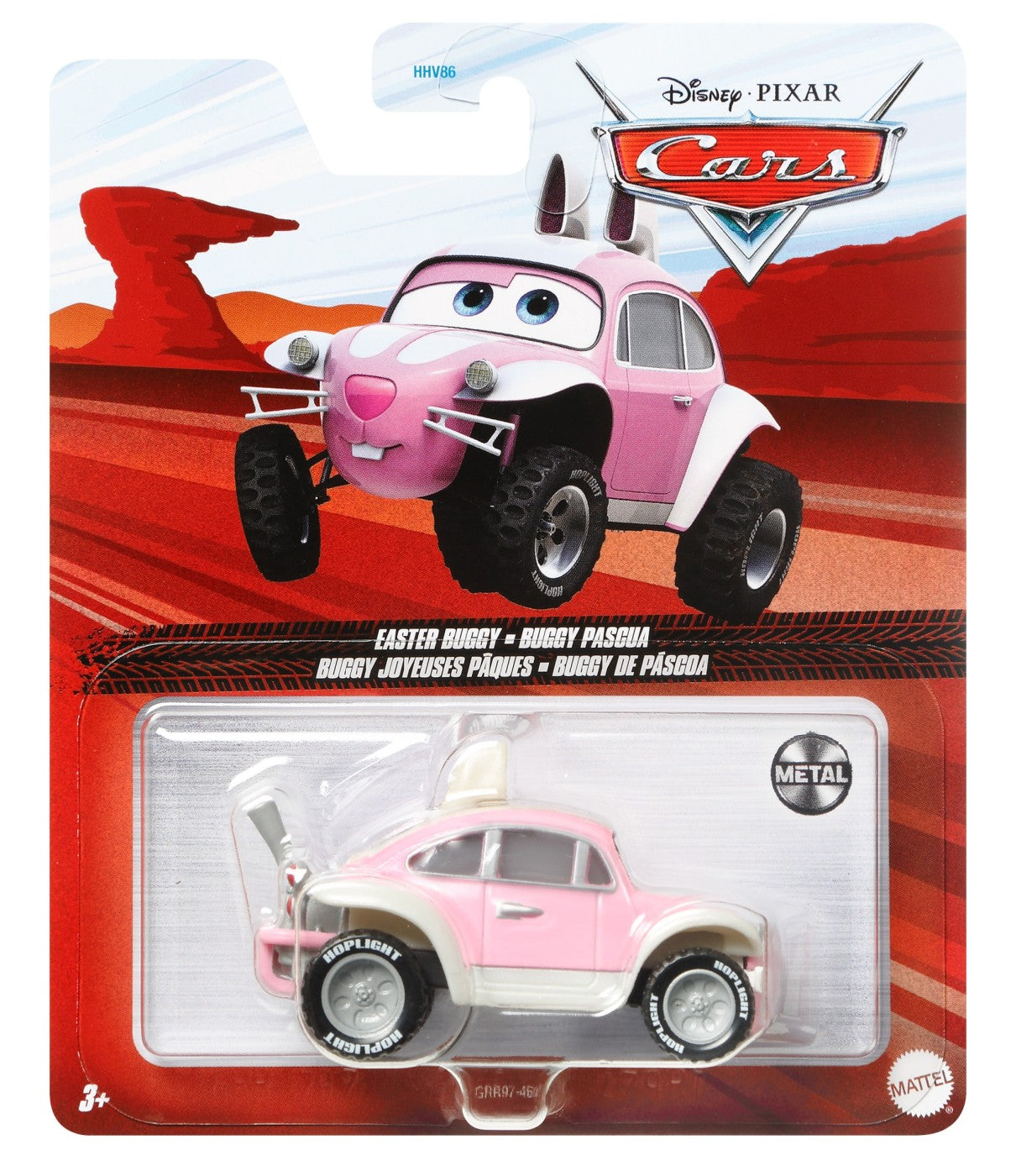 Masinuta metalica cars3 personajul easter buggy