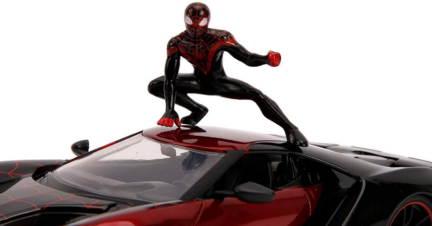 Masina metalica spider-man ford gt 2017 miles morales