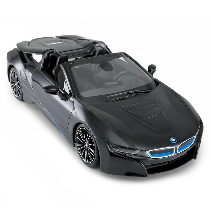 Masina cu telecomanda bmw i8 negru scara 1 la 12