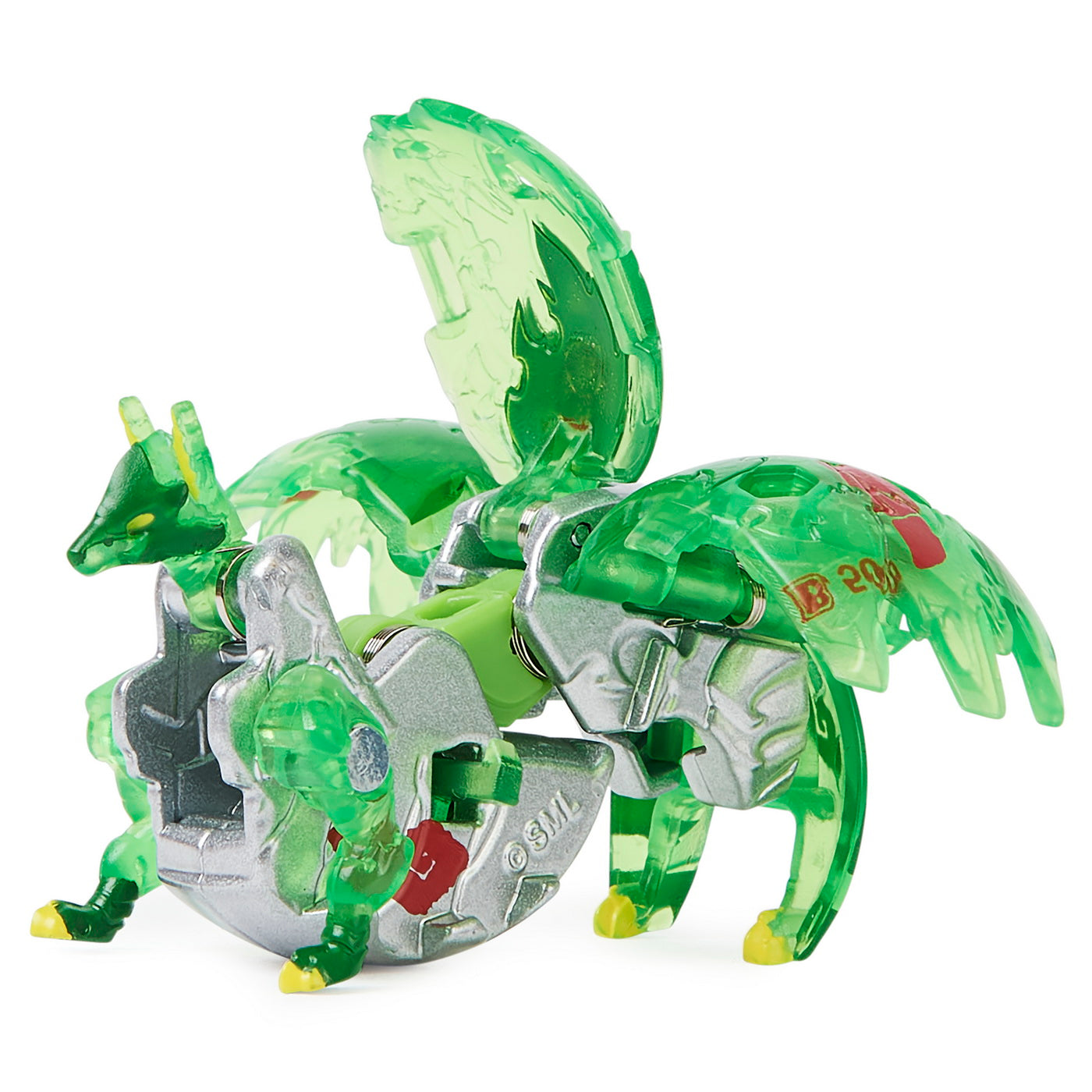 Bakugan s4 pachet starter 4 piese blitz fox, stingzer, colossus si pegatrix