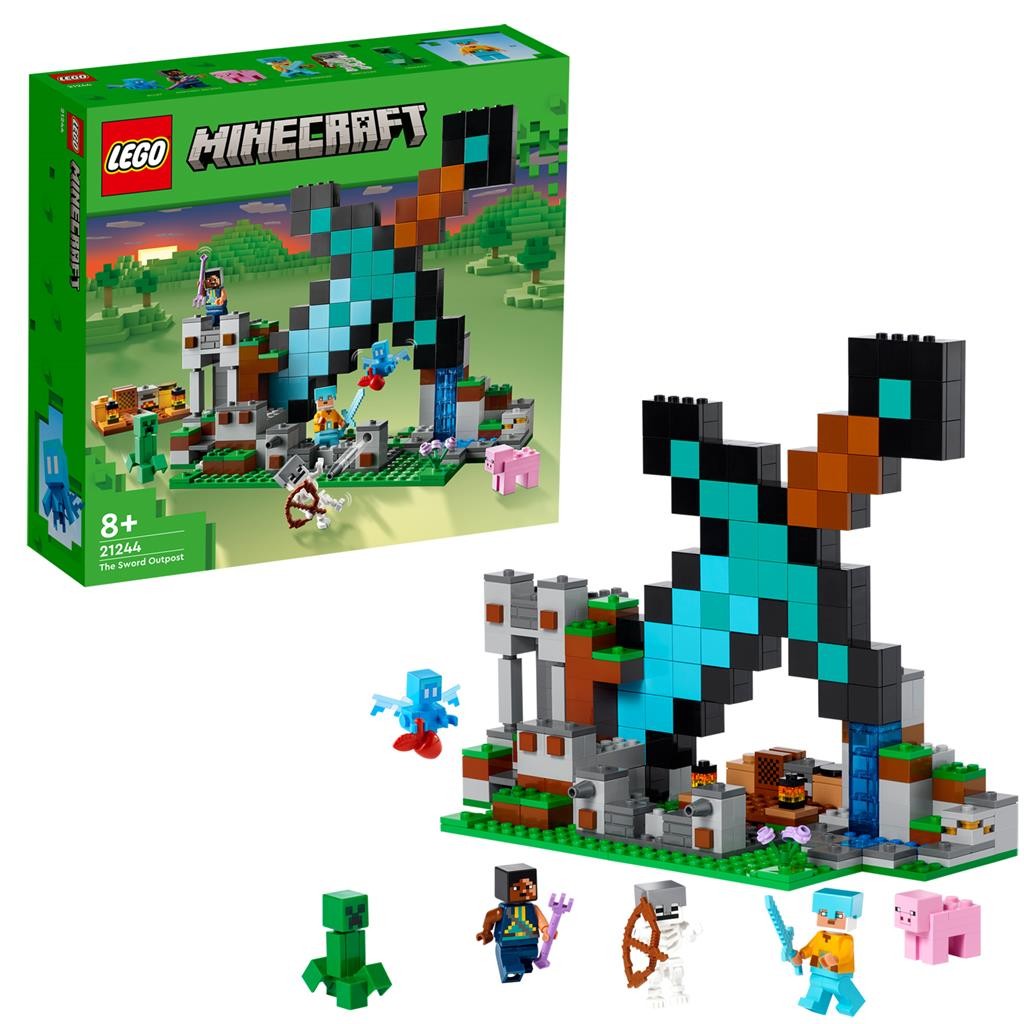 Lego minecraft avanpostul sabiei 21244