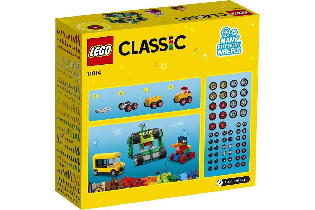 Lego classic caramizi si roti 11014