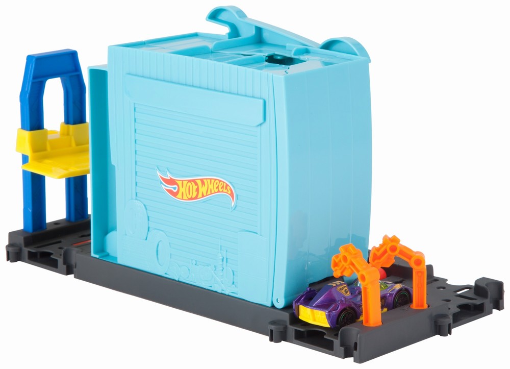 City cursa cu obstacol hot wheels atacul crocodilului