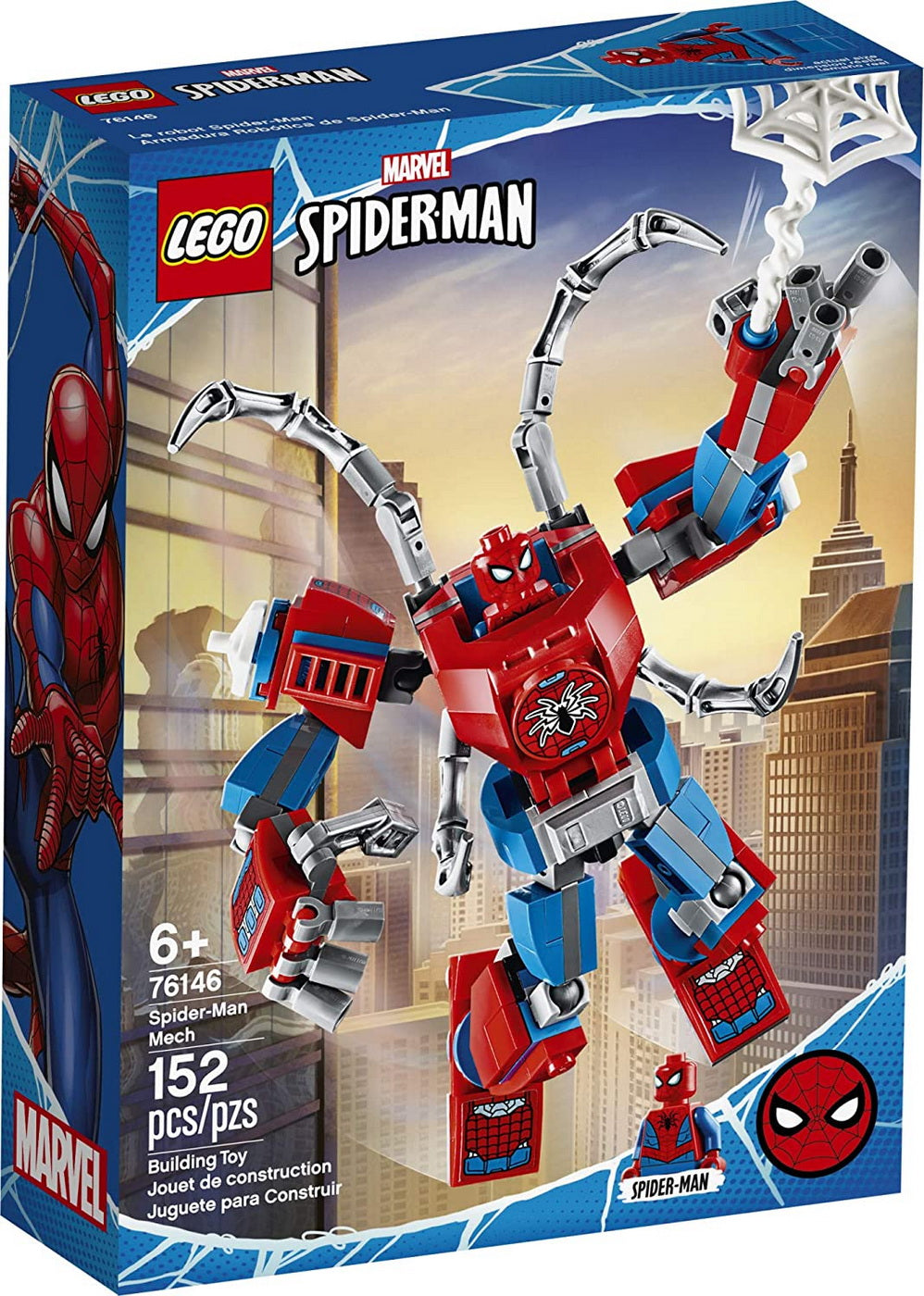 Lego marvel spider-man robot omul paianjen 76146