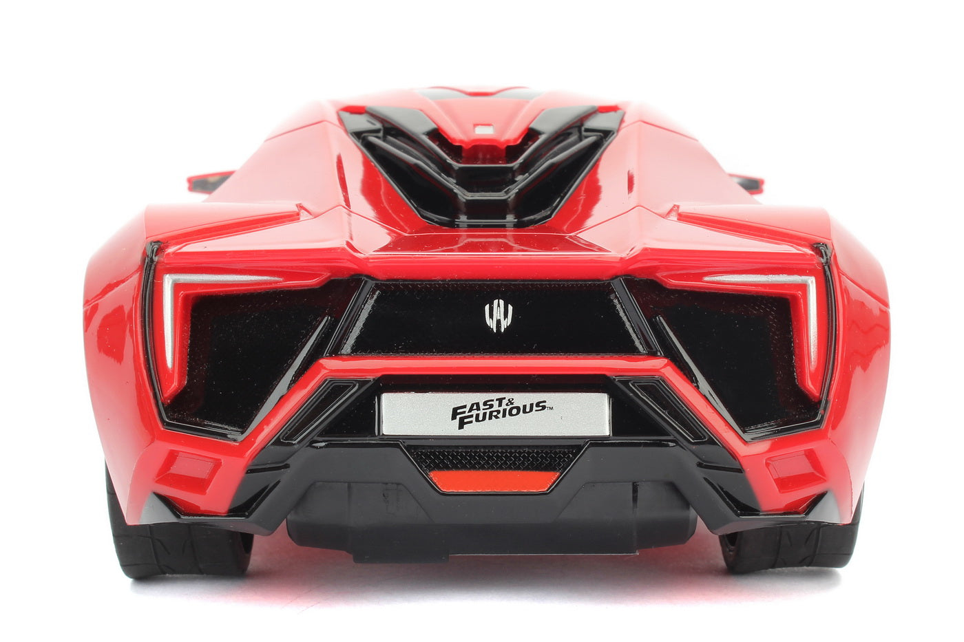 Masinuta metalica cu telecomanda fast furious rc lykan hypersport scara 1:16