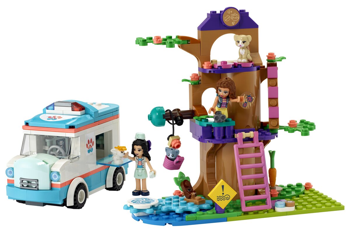 Lego friends ambulanta clinicii veterinare 41445