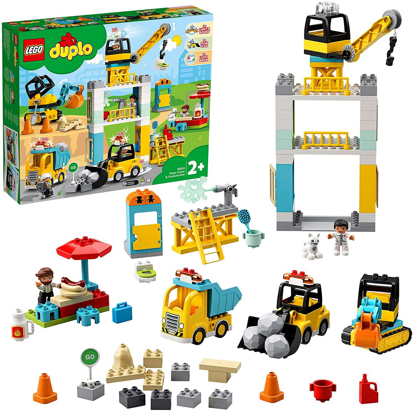 Lego duplo macara turn si constructie 10933