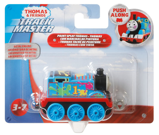 Thomas locomotiva push along cu pete colorate