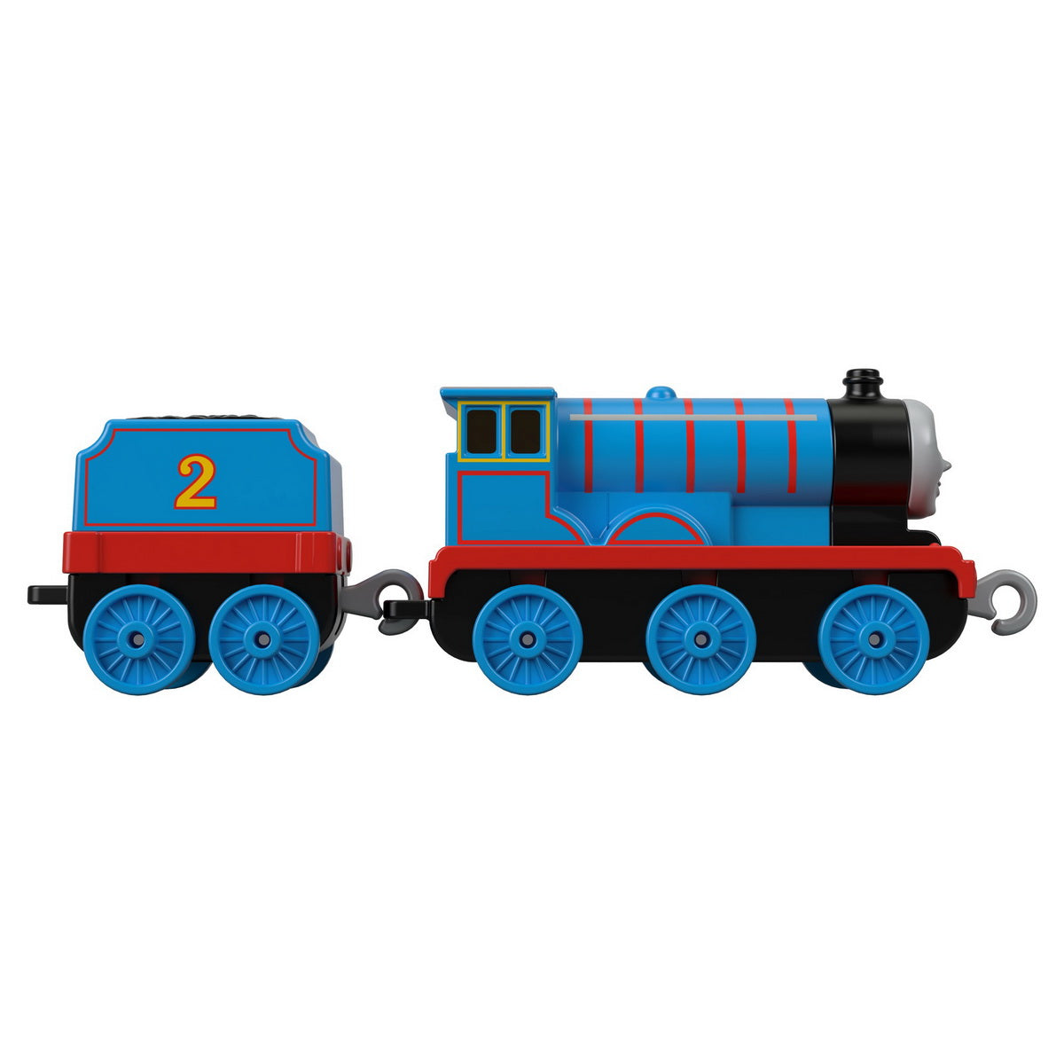 Thomas locomotiva cu vagon push along edward