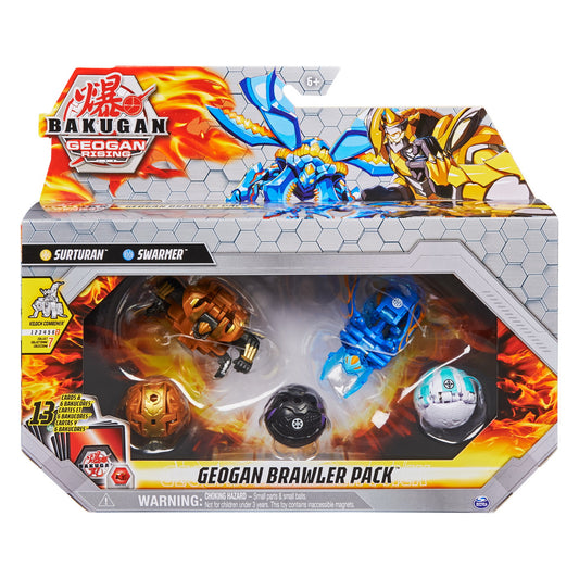 Bakugan s3 set geogan brawler surturan si swarmer