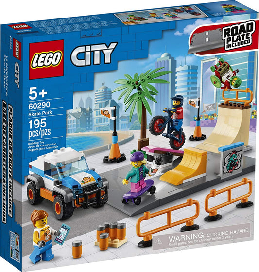 Lego city  parc de skateboarding 60290