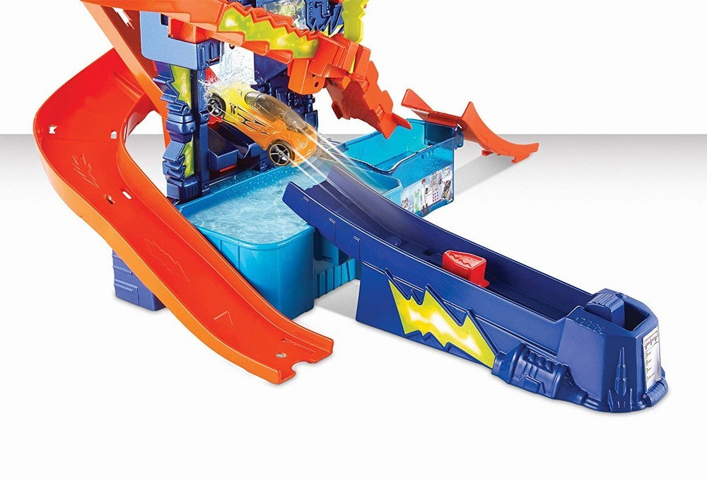 Hot wheels playset culori schimbatoare laboratorul stiintific