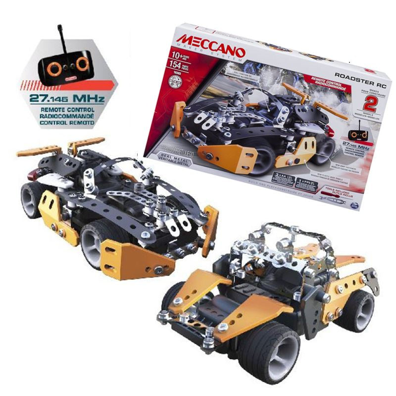 Meccano roadster radiocomandat 2in1