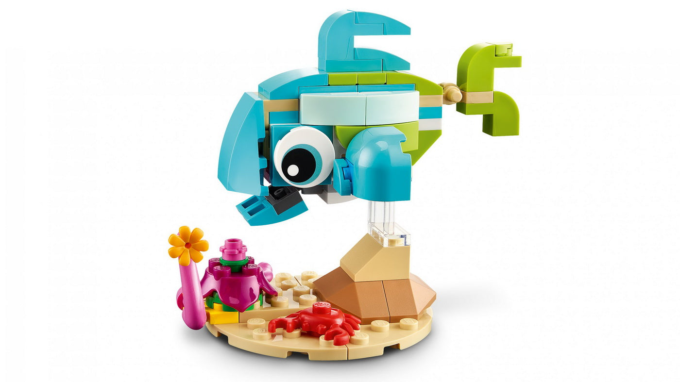 Lego creator delfin si broasca testoasa 31128