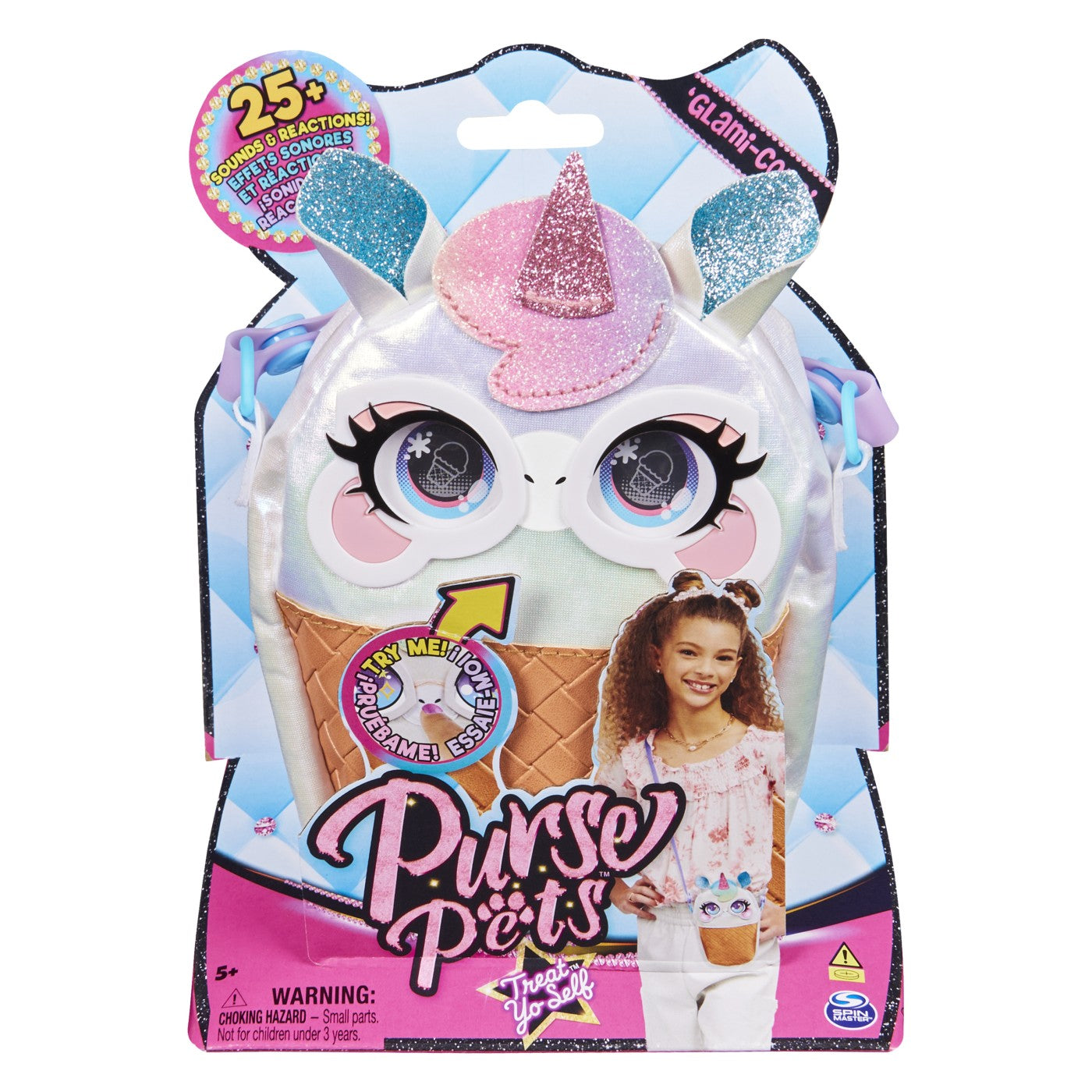 Purse pets unicorn in forma de inghetata