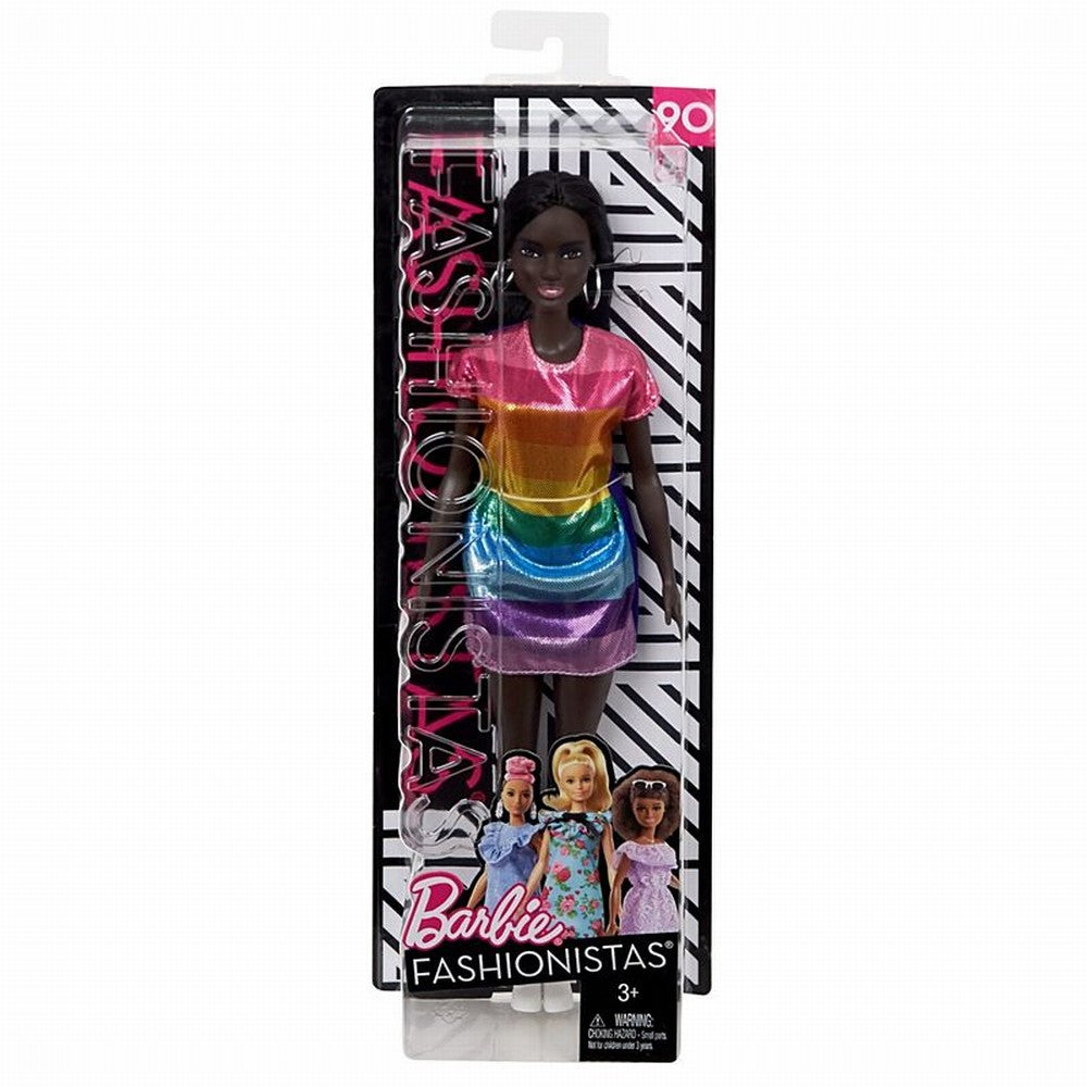 Papusa barbie fashionista afro american lady