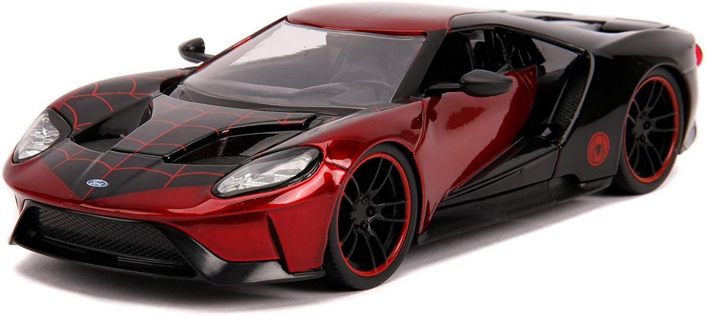 Masina metalica spider-man ford gt 2017 miles morales