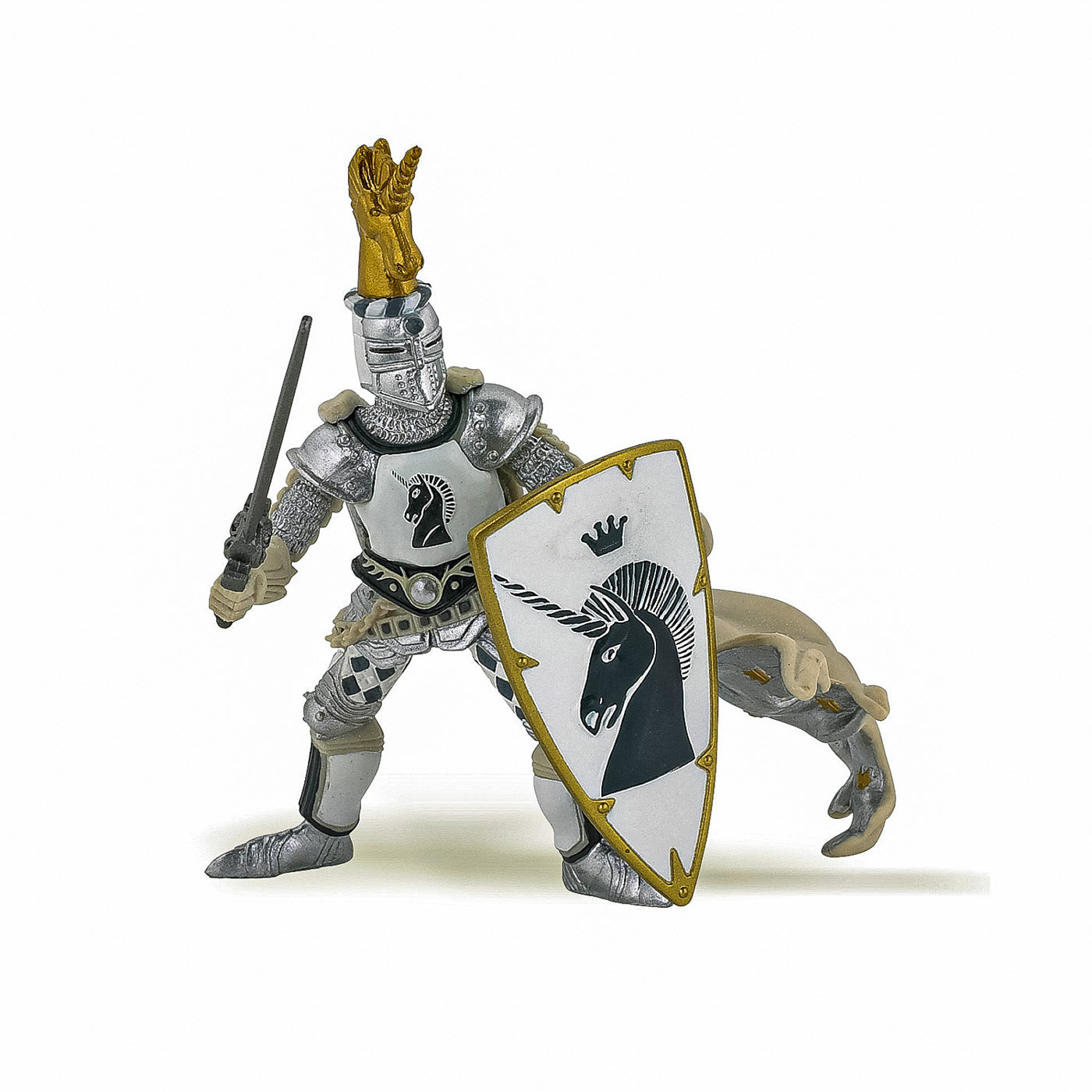 Papo figurina cavalerul unicorn