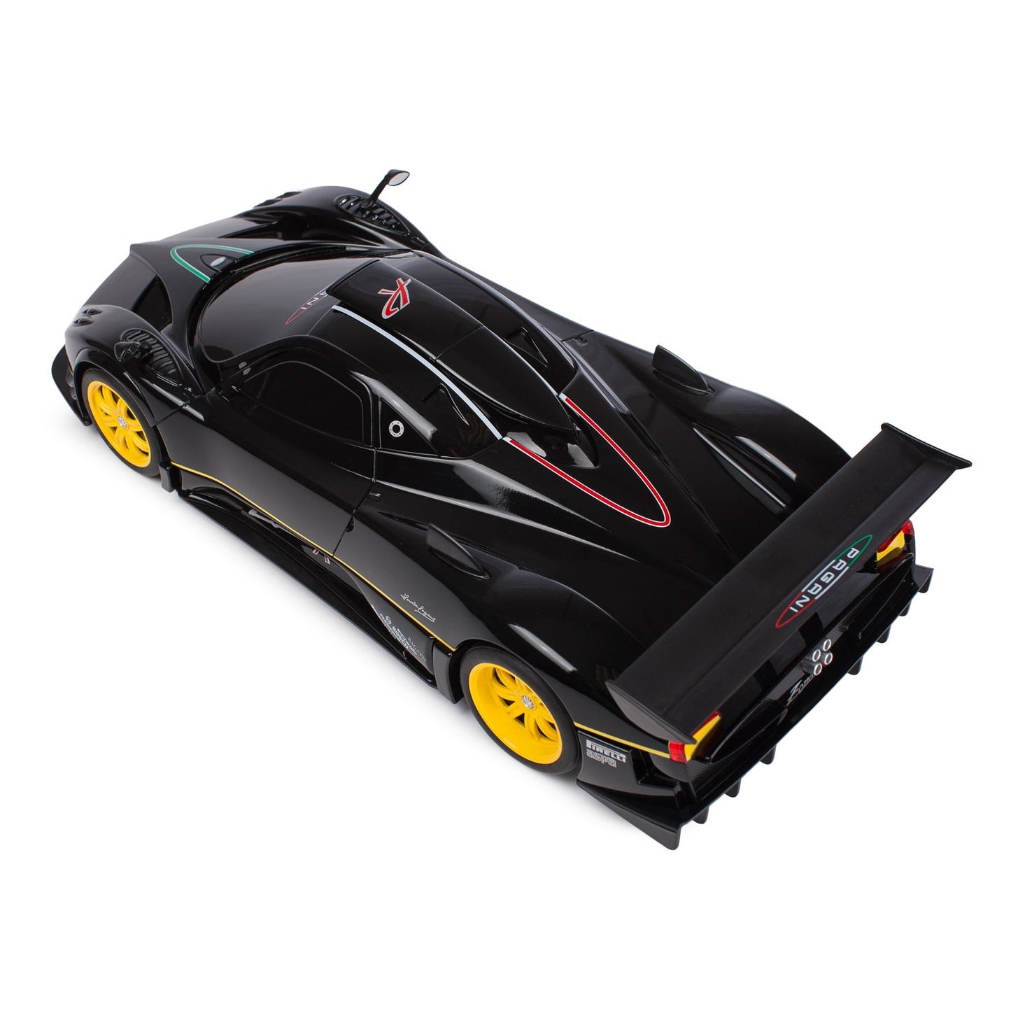 Masina cu telecomanda pagani zonda r negru cu scara 1 la 14