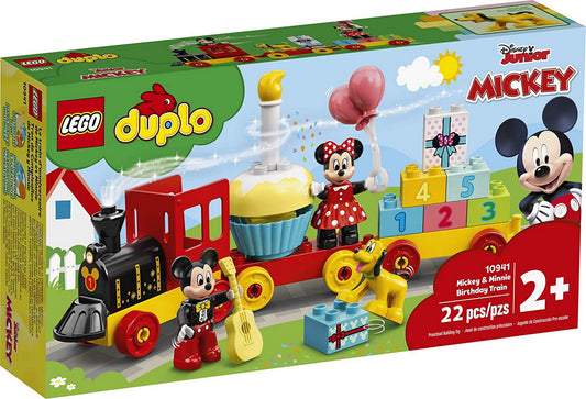 Lego duplo  trenul zilei aniversare mickey si minnie 10941