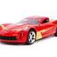 Masinuta metalica flash 2009 chevy corvette scara 1 la 32
