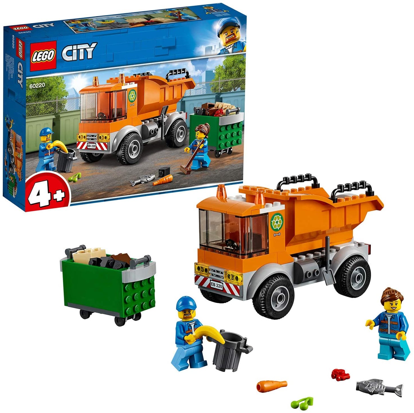 Lego camion pentru gunoi