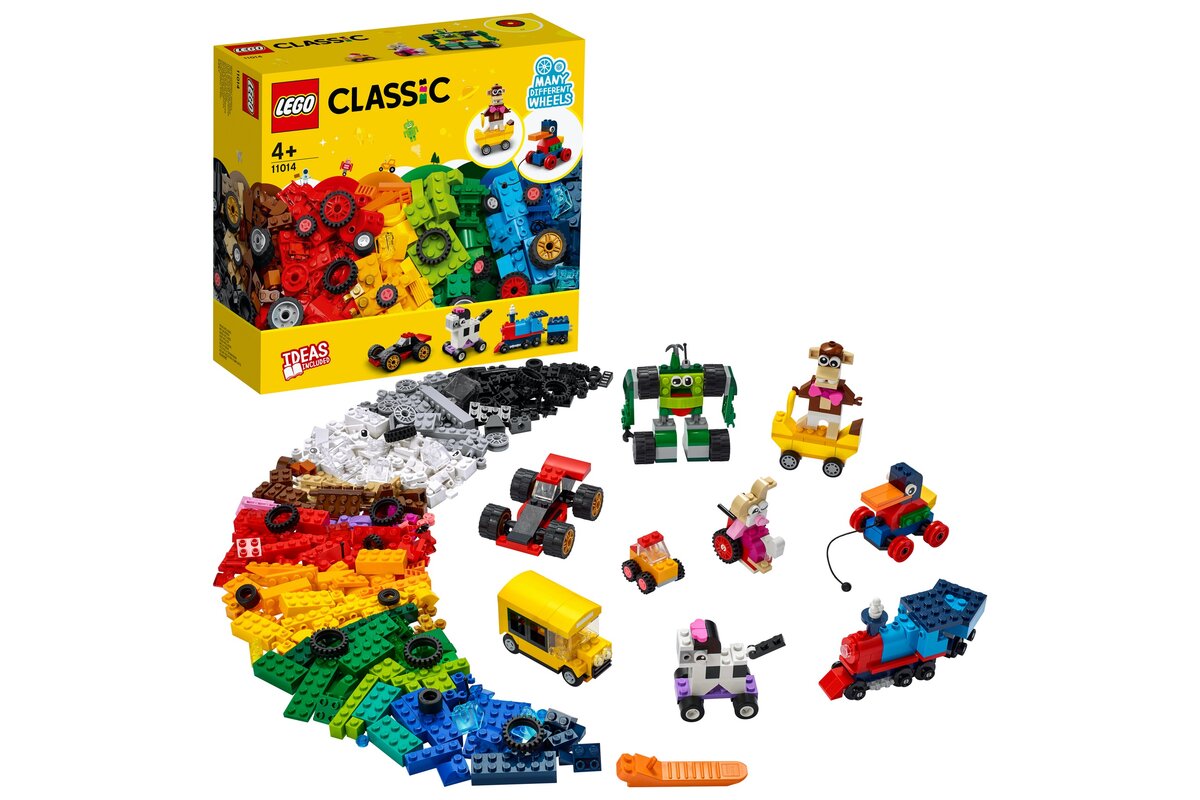 Lego classic caramizi si roti 11014