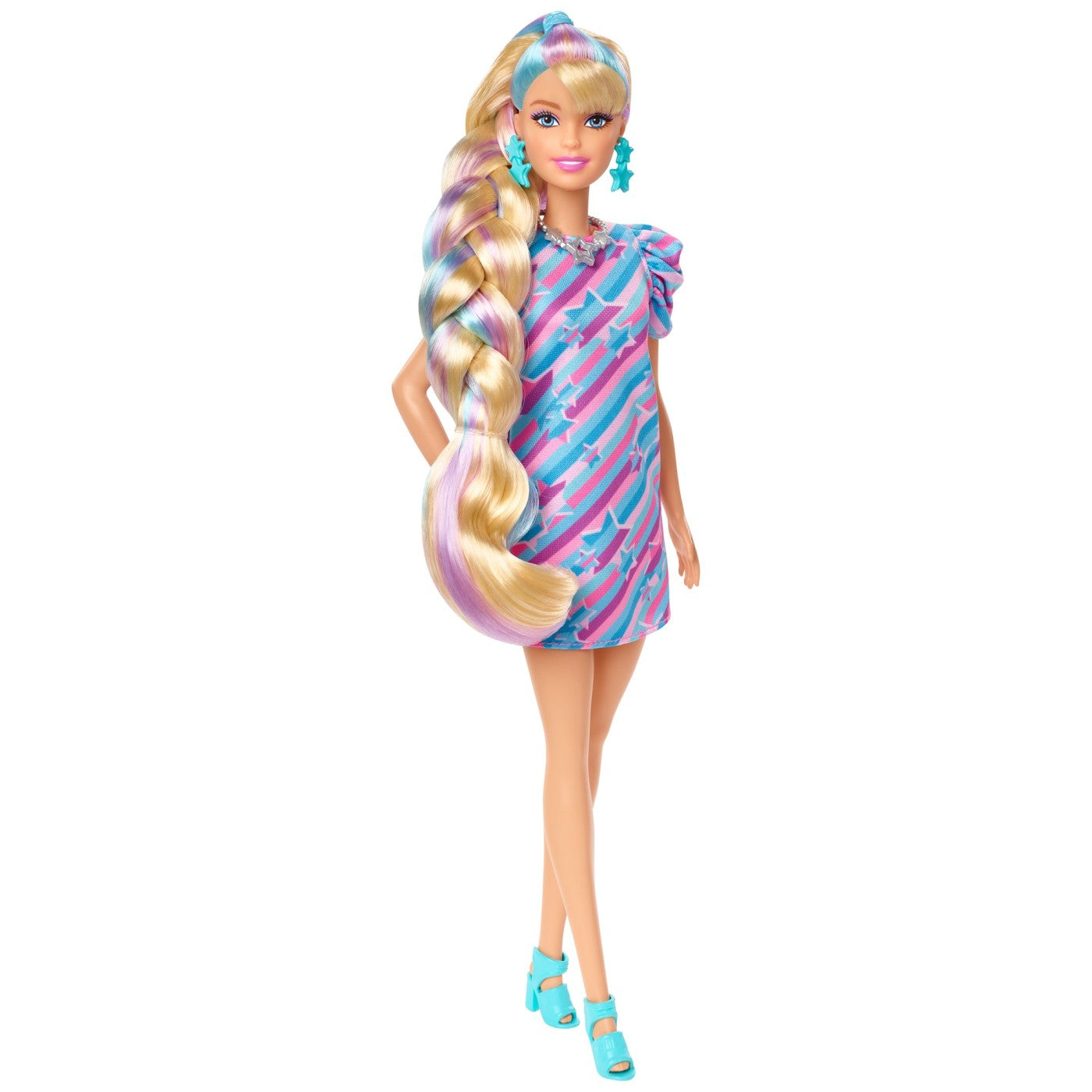 Barbie totally hair papusa barbie blonda