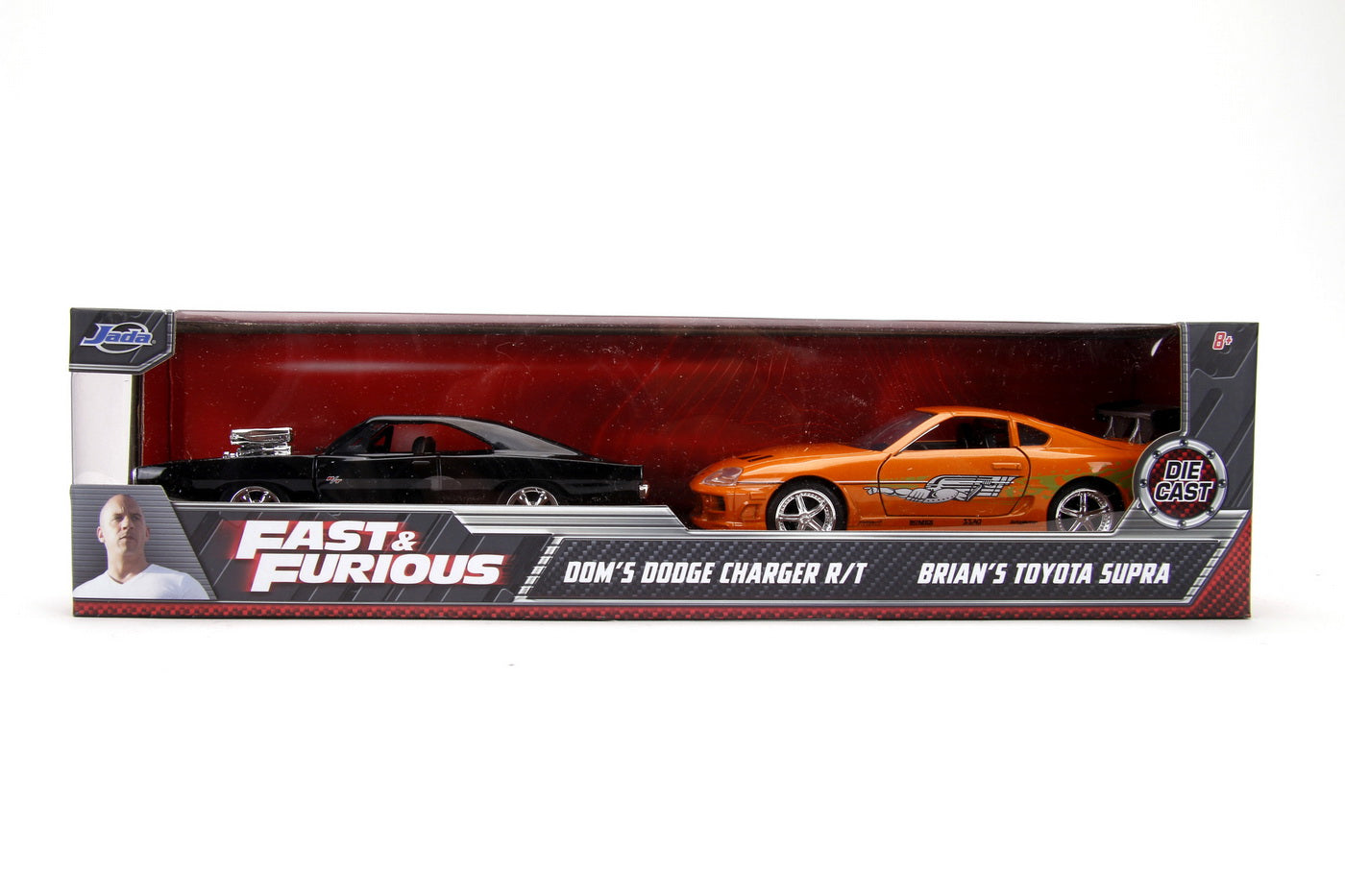 Fast and furious set 2 masini metalice scara 1:32