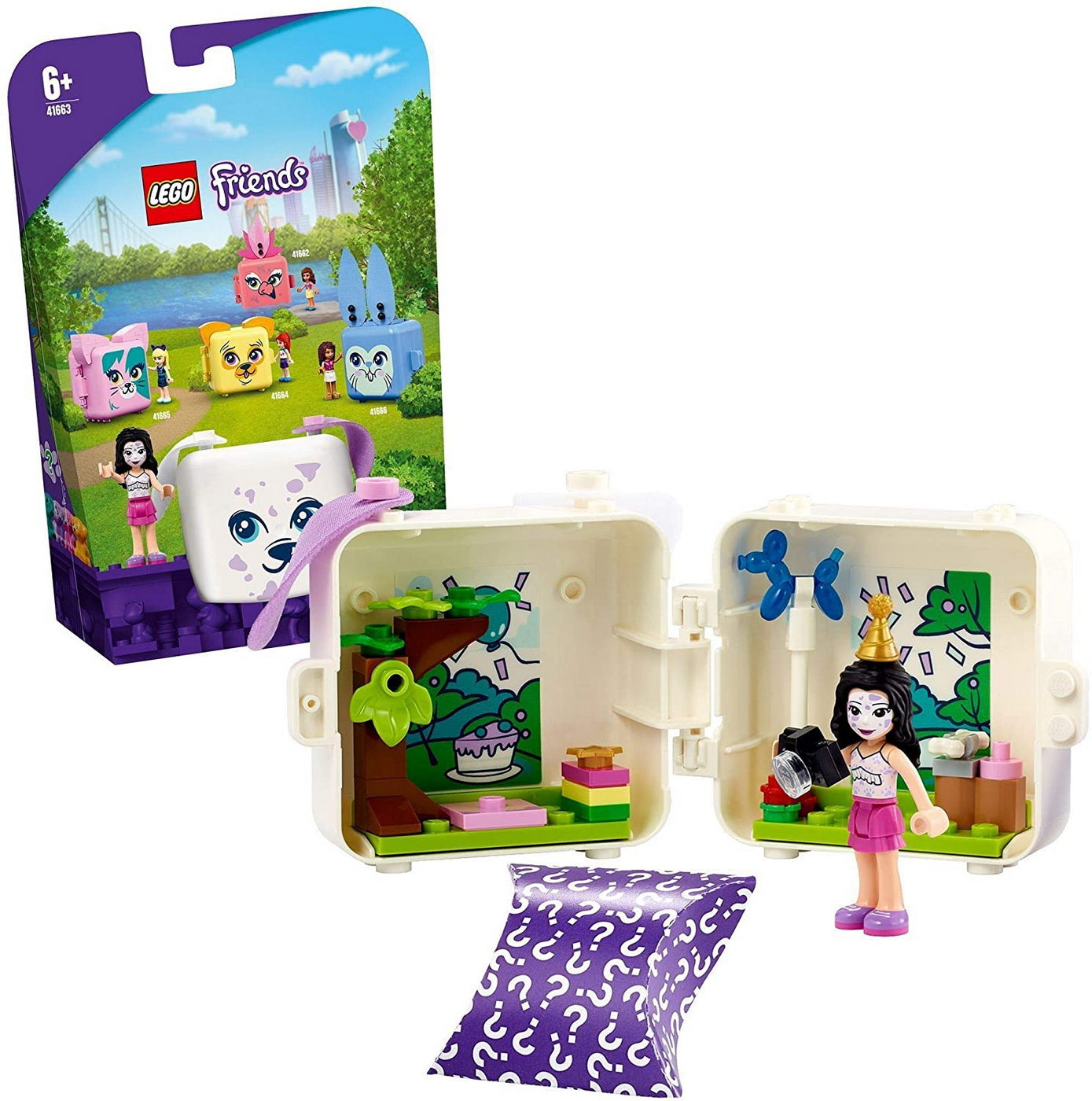 Lego friends cubul dalmatian al emmei 41663