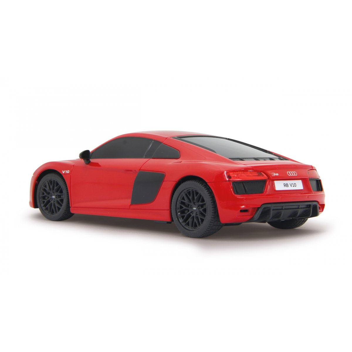 Masina cu telecomanda audi r8 rosu cu scara 1 la 24