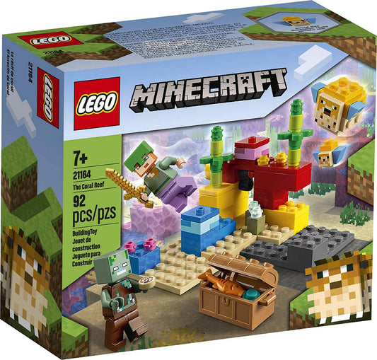 Lego minecraft reciful de corali 21164