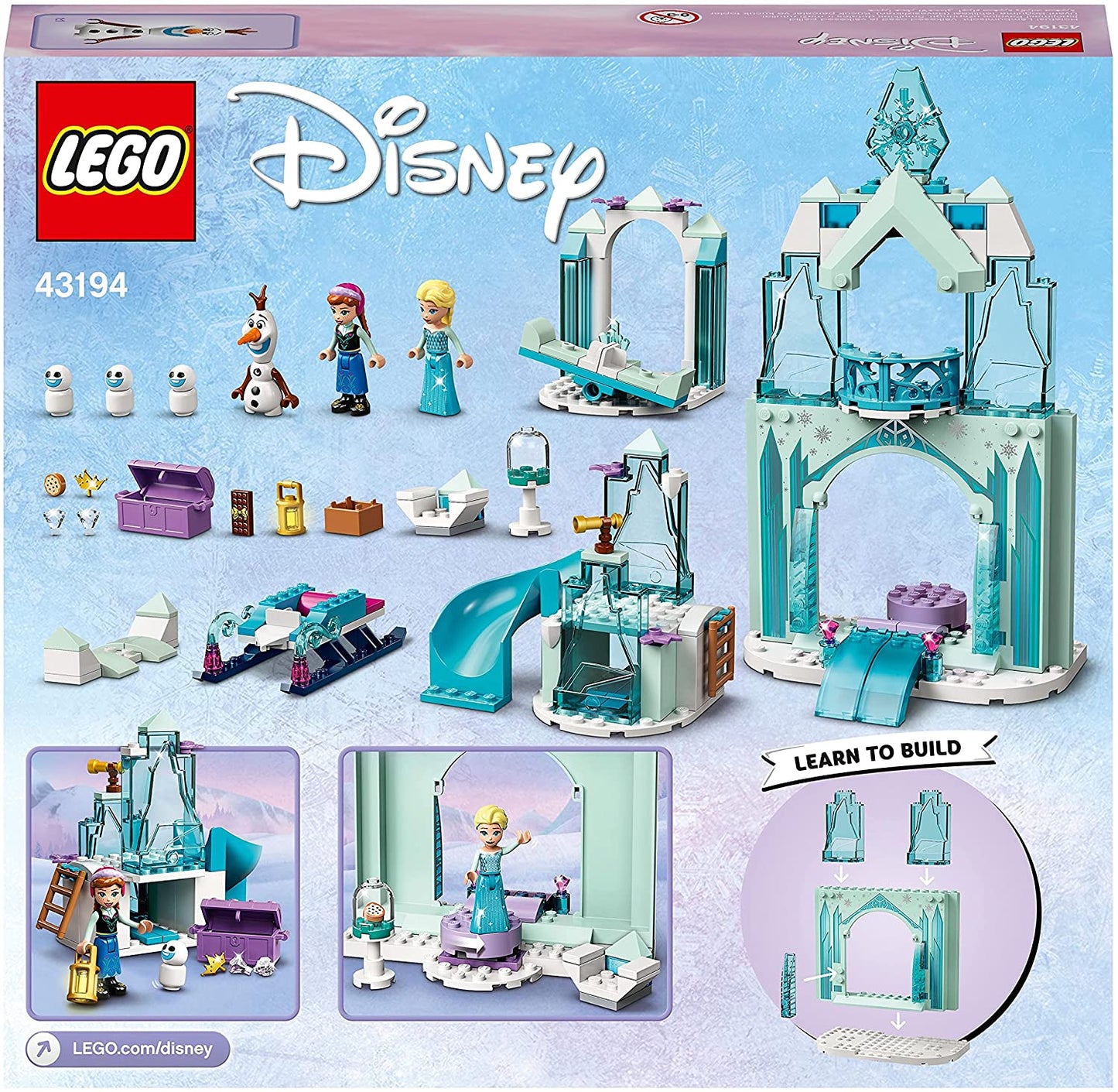 Lego ǀ disney tinutul minunilor din regatul de gheata al annei si elsei 43194