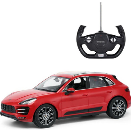 Masina cu telecomanda porsche macan turbo rosie scara 1 la 14