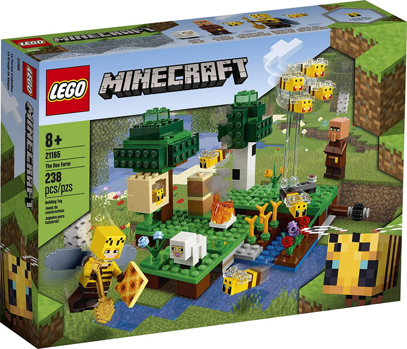 Lego minecraft ferma albinelor 21165