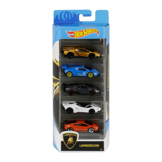 Set 5 masini hot wheels lamborghini