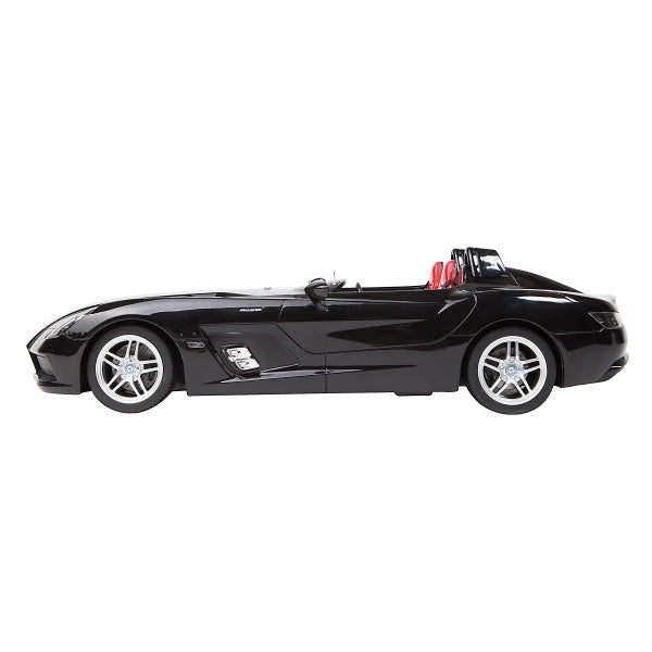 Masina cu telecomanda mercedes-benz slr neagra scara 1 la 12